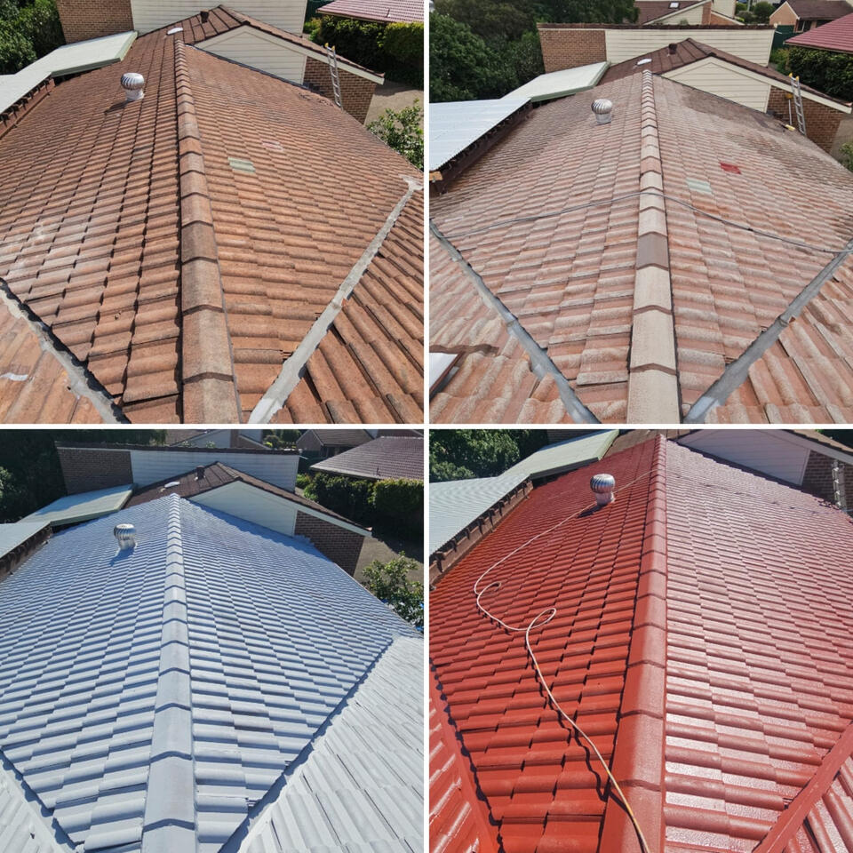Concrete Roof Restoration and Painting