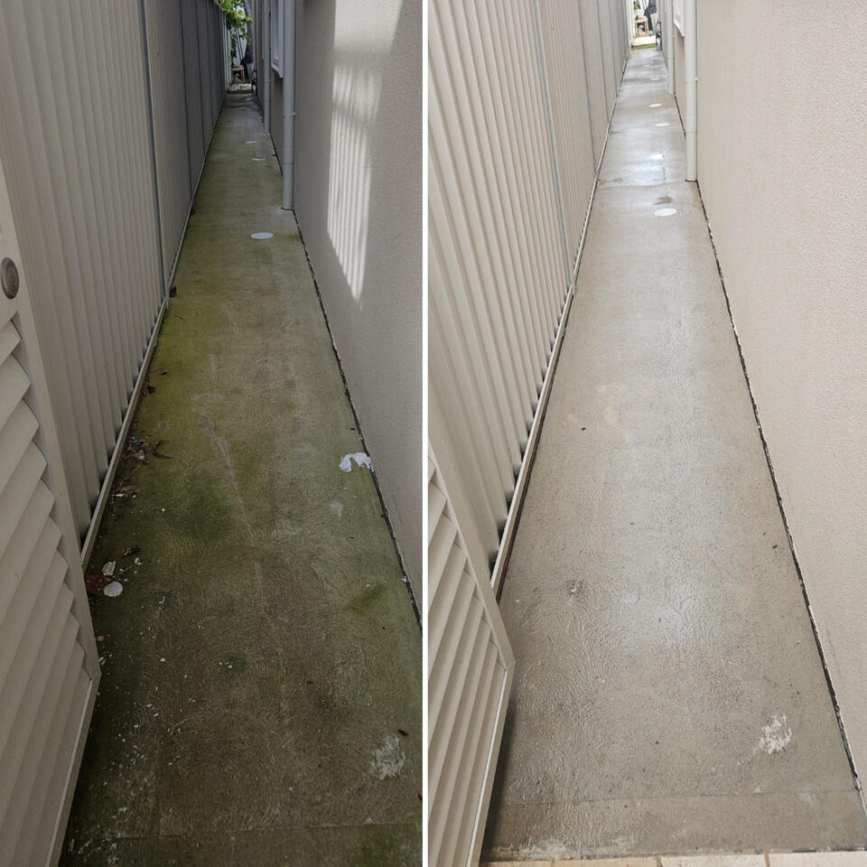 Exterior Pathway Cleaning